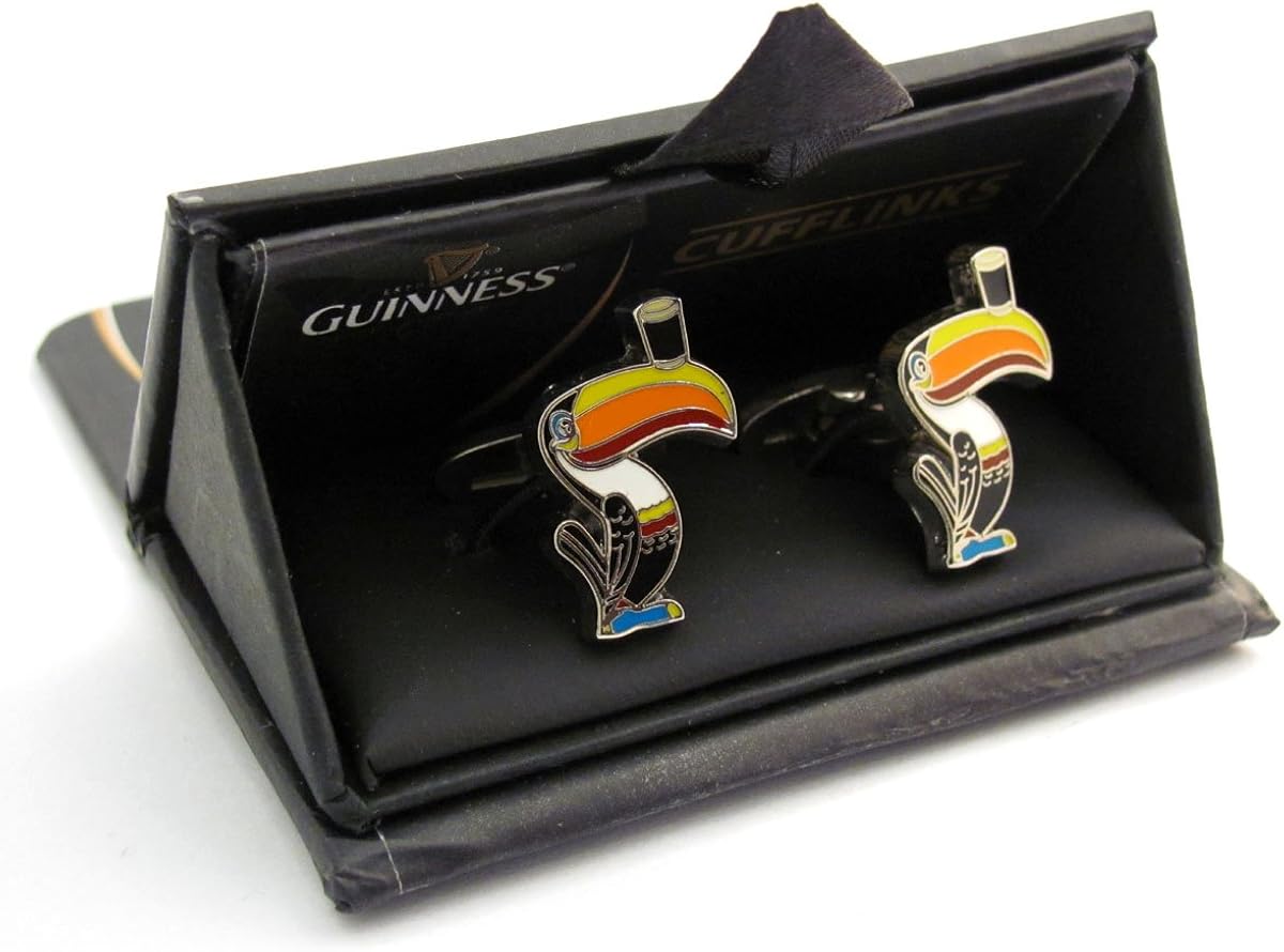 Guinness Toucan Cuff Links Amazon.co.uk Clothing