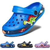 Drecage Toddler Clogs Kids Clogs for Girls Boys Slip on Garden Clogs Slide Sandals Waterproof Beach Pool Shoes Slipper