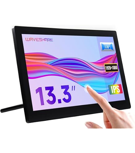 Amazon.com: waveshare 13.3inch Capacitive Touch Screen LCD