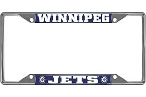 Fanmats NHL-Winnipeg Jets License Plate Frame