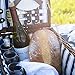 4 Person Wicker Picnic Basket | Deluxe Woven Willow Vintage Picnic Baskets |Extra-Large 22 X 15 - Porcelain Plates, Real Glass Wine Glasses, Stainless Steel Silverware, Opener - Free Cold Storage Bag