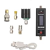 Mcbazel Surecom SW-33 Plus 100W 125-525 MHz Mini Digital VHF UHF Radio bidireccional Portátil Power & SWR Medidor Negro