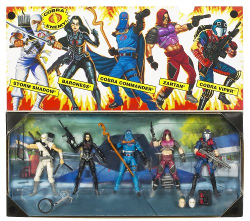 GI Joe 3 3/4 Collector 5 Pack - Cobra