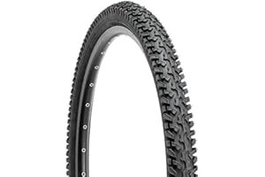 Hycline Mountain Bike Replacement Tire: 26x2.125 inch (56-559mm) Premium Butyl Rubber Puncture-Resistant Folding Bicycle Tire Compatible with MTB Off-Road Bike