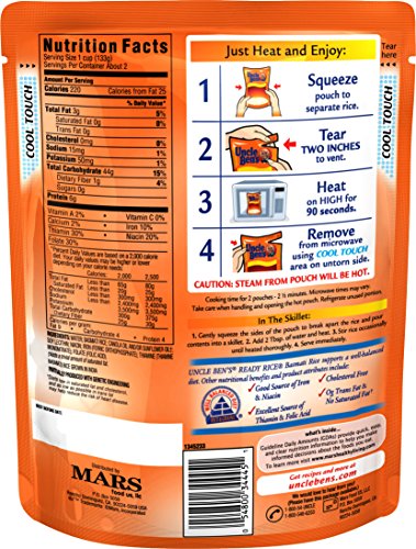 UNCLE BEN'S Ready Rice: Basmati, 8.5oz