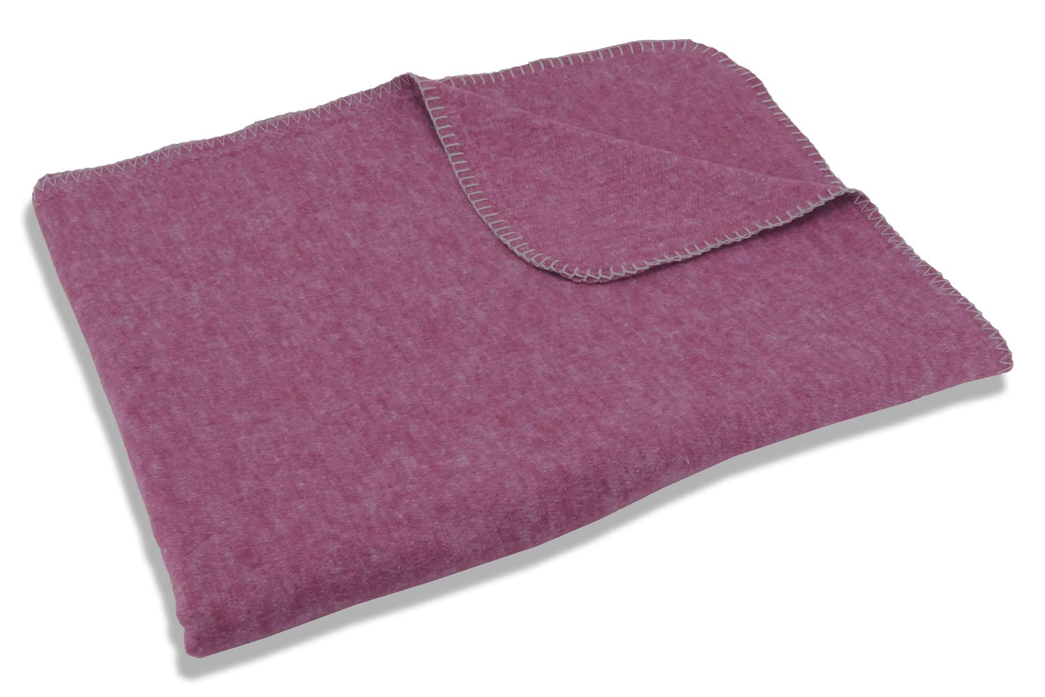 SETEX Decorative Blanket 85% Cotton and 15% Polyester 200 x 150 x 0.5 cm Light Blue Plain