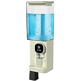 Automatic Mouthwash Dispenser for Bathroom with Magnetic Cups, 23.67fl oz Mouthwash Dispenser - 2Dispensing Levels, Touchless Electric Mouth Wash Dispensers for Kids Adults, Bathroom Accessories