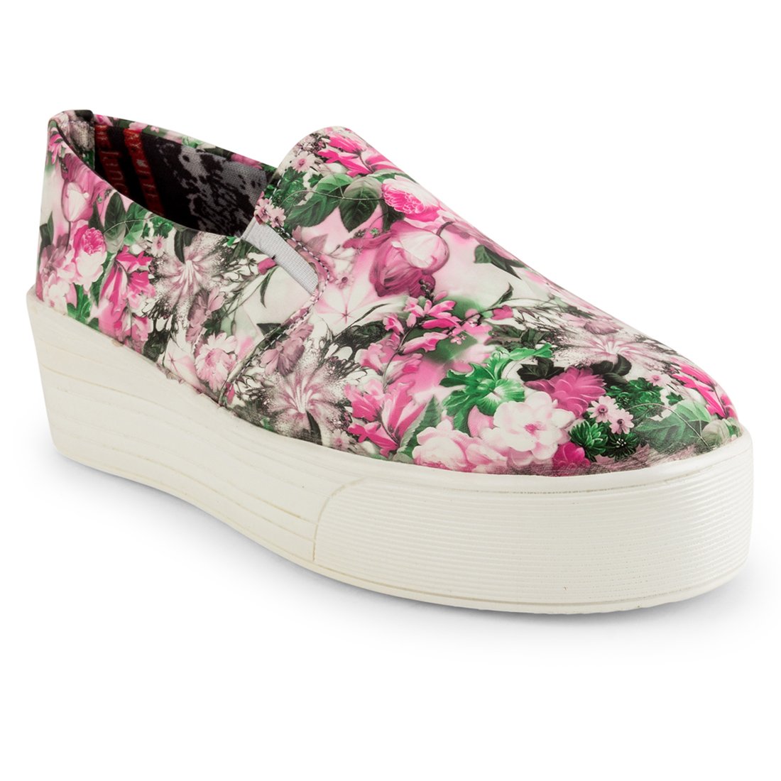 tashi women printed trendy and fashionable heels loafers