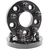 Wheel Accessories Parts 2 Pcs Hub Centric Wheel Spacers 5 on 4.75 120.7mm 20mm Thick 70.3mm Hub M12 1.5 12x1.5 Thread Stud Fits Chevy Camaro Corvette ｜ Pontiac Firebird