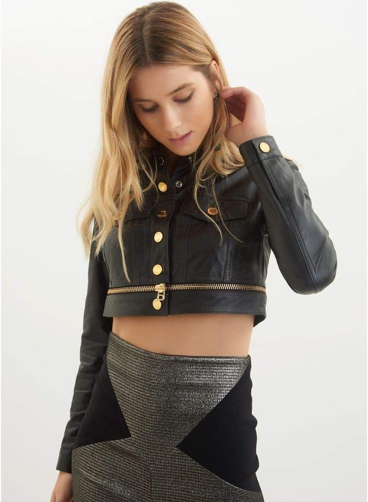 jaqueta de couro bobo