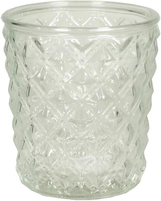 Annastore 12 X Windlichter Klar Rautenstruktur H 12 5 Cm Teelicht Teelichter Teelichtglaser Windlicht Windlichter Rautenstruktur Raute Glas Hochzeitsdekoration Hochzeit Geburtstag Amazon De Kuche Haushalt