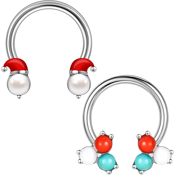 CM Crareesi Mania Weihnachten Nasenpiercing Weihnac Produktbild-Vorschau 11