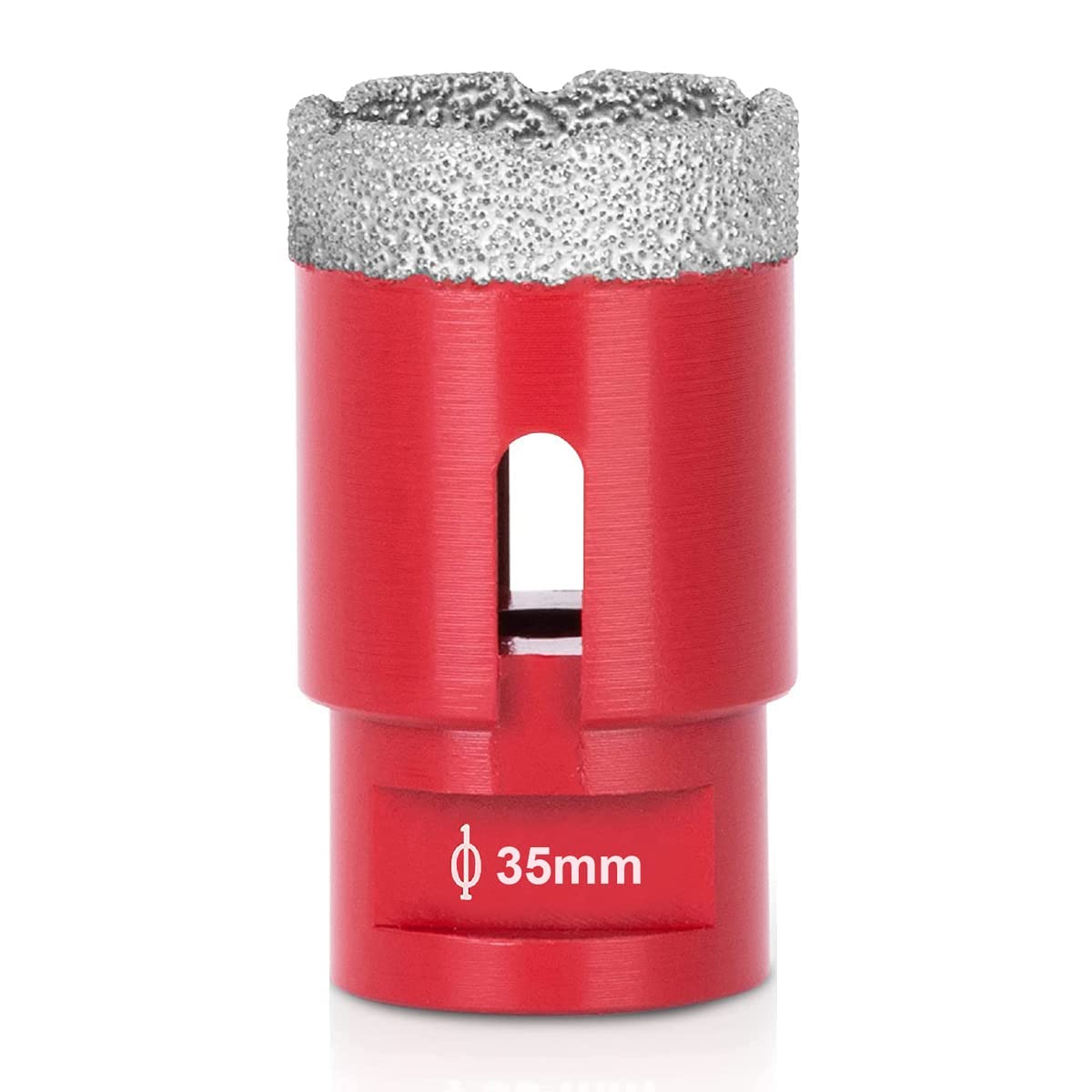 1PC Diamond Drill Bit,Dry Diamond Drill Core Bit Diameter 35mm Angle Grinder Hole Saw Opener M14 Connection Vacuum Brazed Drilling Tile Porcelain Granite Marble