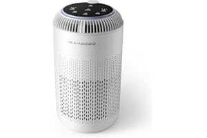 H13 True HEPA Air Purifiers for Home Large Room up to 1350 ft² with Aromatherapy, Hearbobo Air Cleaner for Pets Bedroom – Removes Dust, Smoke, Odors, Pollen, Quiet for Office & Allergy Relief