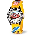 Disney Cars Kids' Plastic Time Teacher Analog Quartz 3D Strap Watch