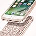 UrbanDrama iPhone 7 Plus Case, iPhone 8 Plus Case, Luxury Bling Sparkly Rhinestone Crystal Hard PC, Soft TPU Inner Shockproof Chrome Bumper Protective Case for 7 Plus, 8 Plus 5.5 inches, Rose Gold