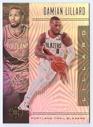 damian lillard autographed basketball