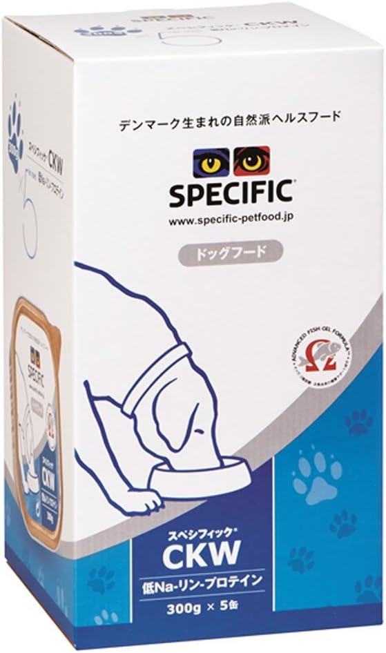 Amazon スペシフィック Specific 療法食 低na リン プロテインckw 犬用 300g 5個 スペシフィック Specific ウェット 通販