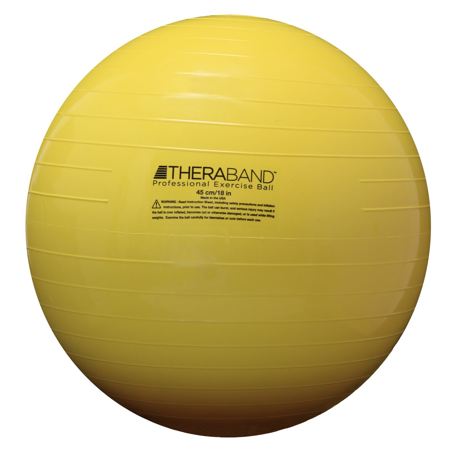 TheraBand Exercise Ball, Stability Ball with 45 cm Diameter for
