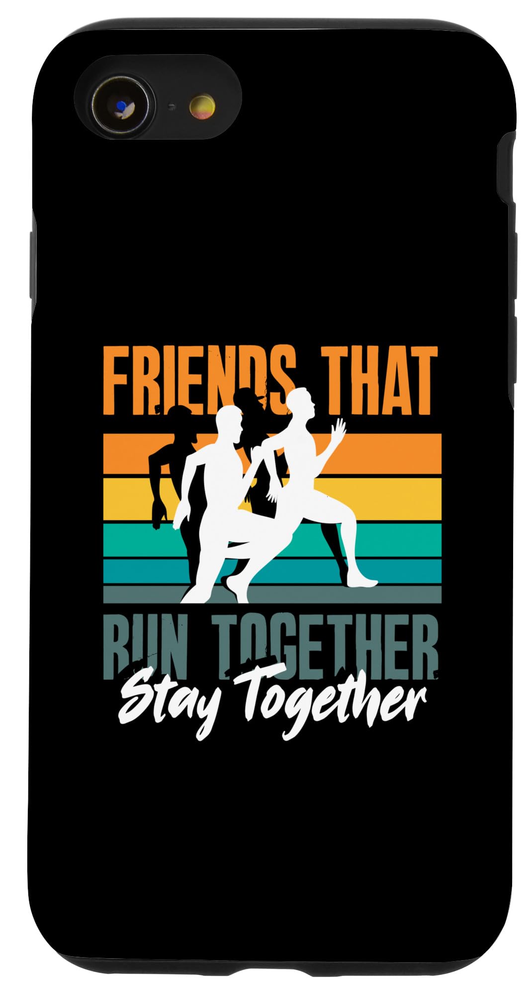 iPhone SE (2020) / 7 / 8 Friends That Run Together Stay Together Jogging Fitness Case