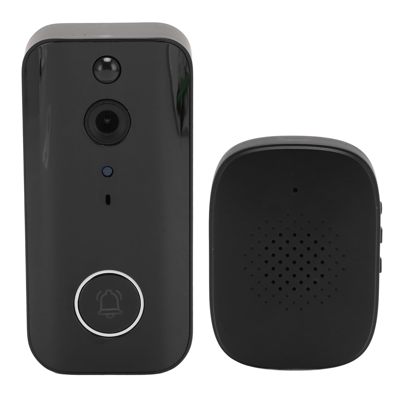 Dpofirs 1080P Video Doorbell Camera, Wireless Video Doorbell, Wireless 2 Way Talk, Night Vision, Voice Conversion, Noise Reduction, Indoor Outdoor Surveillance