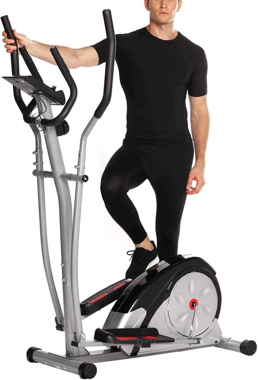 MBUKLO Elliptical Cross Trainer Machines for Home Use Magnetic Smooth Quiet Driven Fitness Exercise Machine