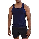 Different Touch Men's Dry Fit Square Cut Tank Tops