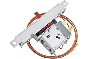 GIBACAD WP2315562 2315562 Temperature Control Thermostat Fits for Whirlpool,Maytag,Kitchen Aid,Kenmore,Amana Refrigerator/Freezer,Replaces W11088945,W11035627,2161282 Refrigerator Temperature Control