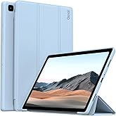 Ocricll Case for Samsung Galaxy Tab A7 10.4 Inch 2022/2020, Blue | (Model: SM-T503/T509/T500/T505/T507), Slim Lightweight Cover, Trifold Stand with Soft TPU Back Shell, Auto Sleep/Wake