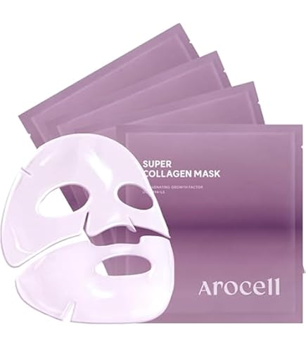 AIDA Glutathione Hydrating Face Mask, Korean Sheet Mask for Glass Glow