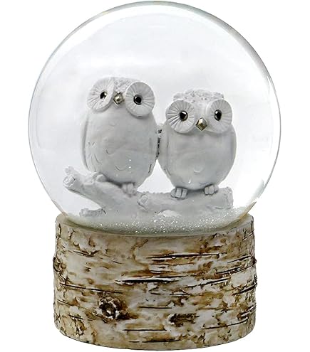 Amazon.com: The San Francisco Music Box Company Snowy Owl Snow