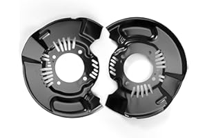 KASturrboo Pair Front Brake Dust Shields Right & Left Side for Tacoma 2.7L 3.5L 4.0L 2005-2023 Replaces 47782-04050 47782-04040