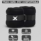Xn8 Sports Neoprene Ankle Weights Pair 0.5-3kg with Adjustable Straps view 5