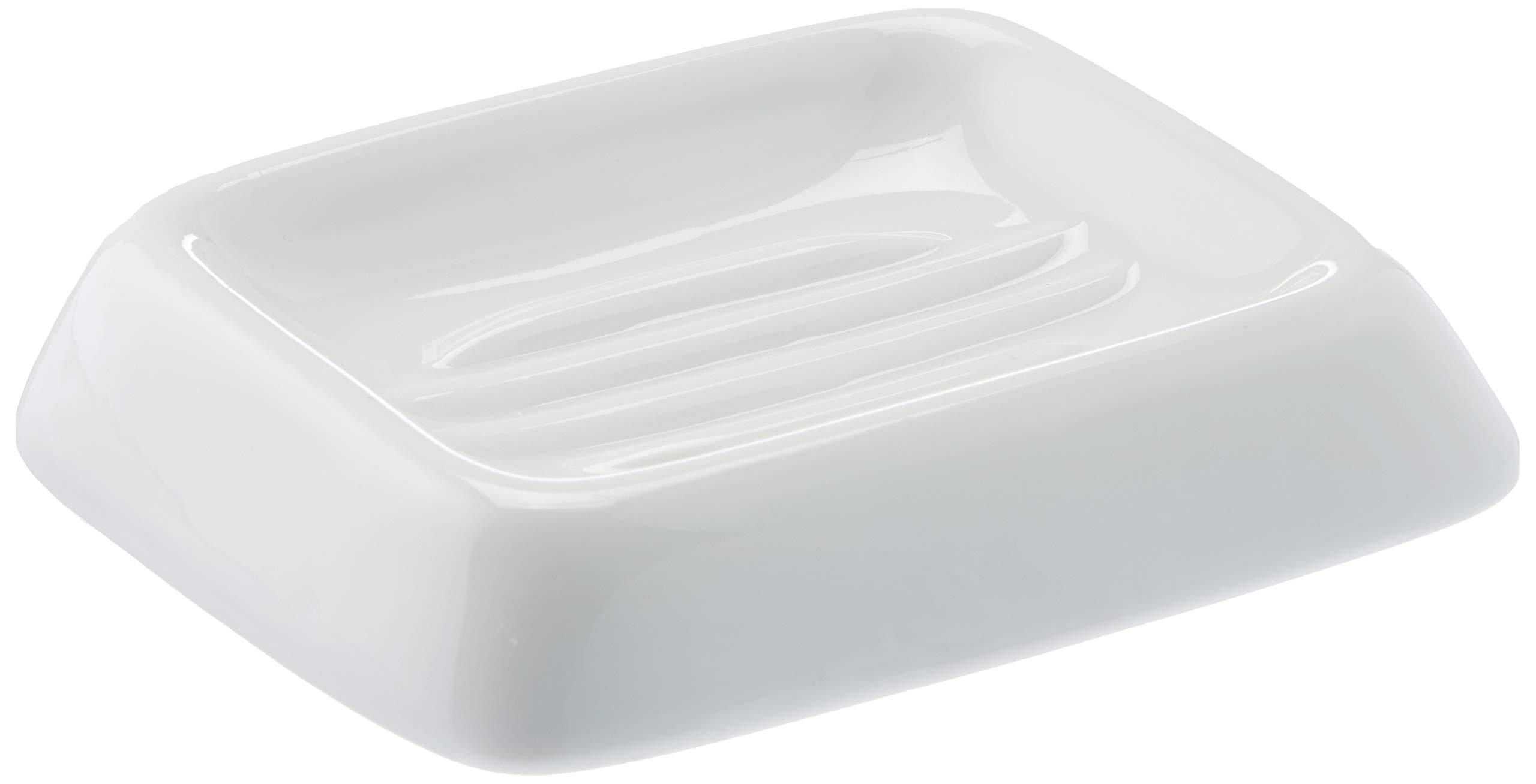 Spirella Table Accessory California Soap Dish White 1238286, Standard