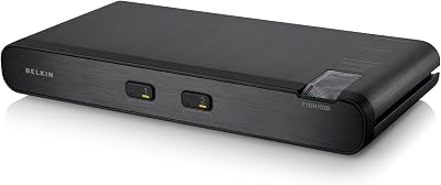 Belkin F1DN102Bea 2-Port DVI-I KVM Secure Audio PP2.1 EAL2+ NIAP Govt