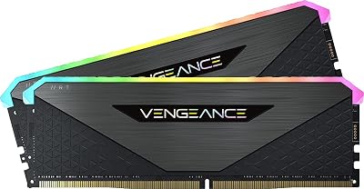 Corsair Vengeance RGB RT 32GB (2x16GB) DDR4 3600MHz C16 RAM Black