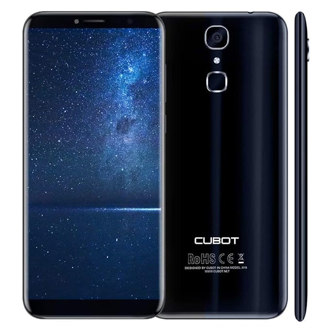 CUBOT X18 4G 32GB Dual-SIM Schwarz, Blau
