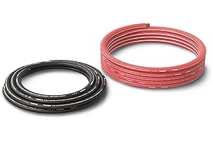 DS18 PW-OFC8GA-5BK/20RD Ultra Flex Power Wire OFC 8 Gauge, 5ft-Black and 20ft-Red - Power Amplifier Wiring Kit