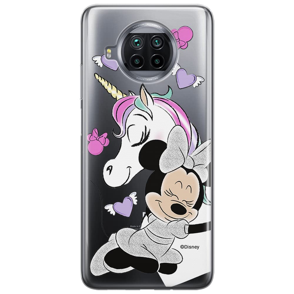 ERT GROUP mobile phone case for Xiaomi MI 10T LITE/REDMI NOTE 9 PRO 5G original and officially Licensed Disney pattern Minnie 036 adapted to the shape of the mobile phone, partially transparent — image 1