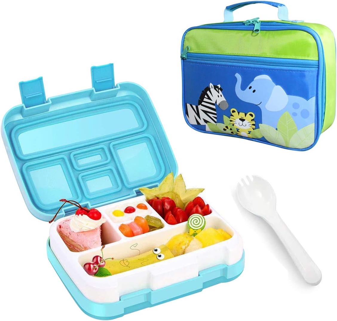 Scatola bento a 5 scomparti per bambini
