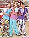 iscream Big Girls' Fun Print Heavyweight Plush Fleece Pants