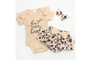 Medylove 22 inch Reborn Baby Doll Accessories 3pcs Set Clothes 20-23 inch Reborn Dolls Girls Light Brown Suits