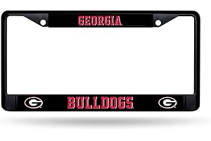Rico Industries NCAA Tide Primary Black License Plate Frame