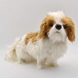 Douglas Cuddle Toys Poofy Black White Shih-tzu Dog #1716 Stuffed Animal Toy Douglas Cuddle Toys Poofy Black White Shih-tzu Dog #1716 Stuffed Animal Toy