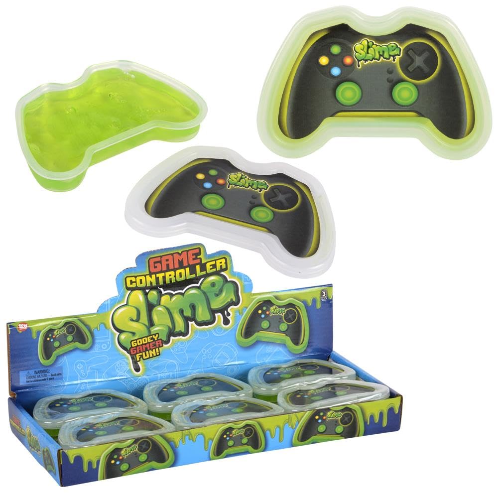 Rhode Island Novelty 3.5" Game Controller Slime 12pc