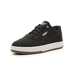 PUMA Men's Caven 2.0 Buck Sneaker, Black Black, 13