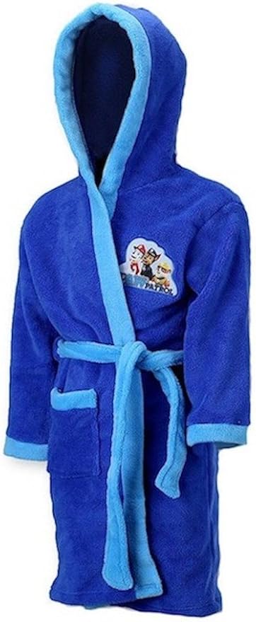 Patrol Paw Bademantel Kimono Gurtel Kapuze Morgenmantel Blau Jungen Bademantel Biz Con Co Jp