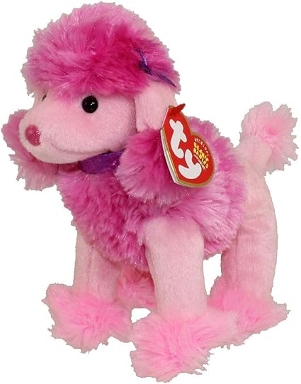 pink poodle beanie baby