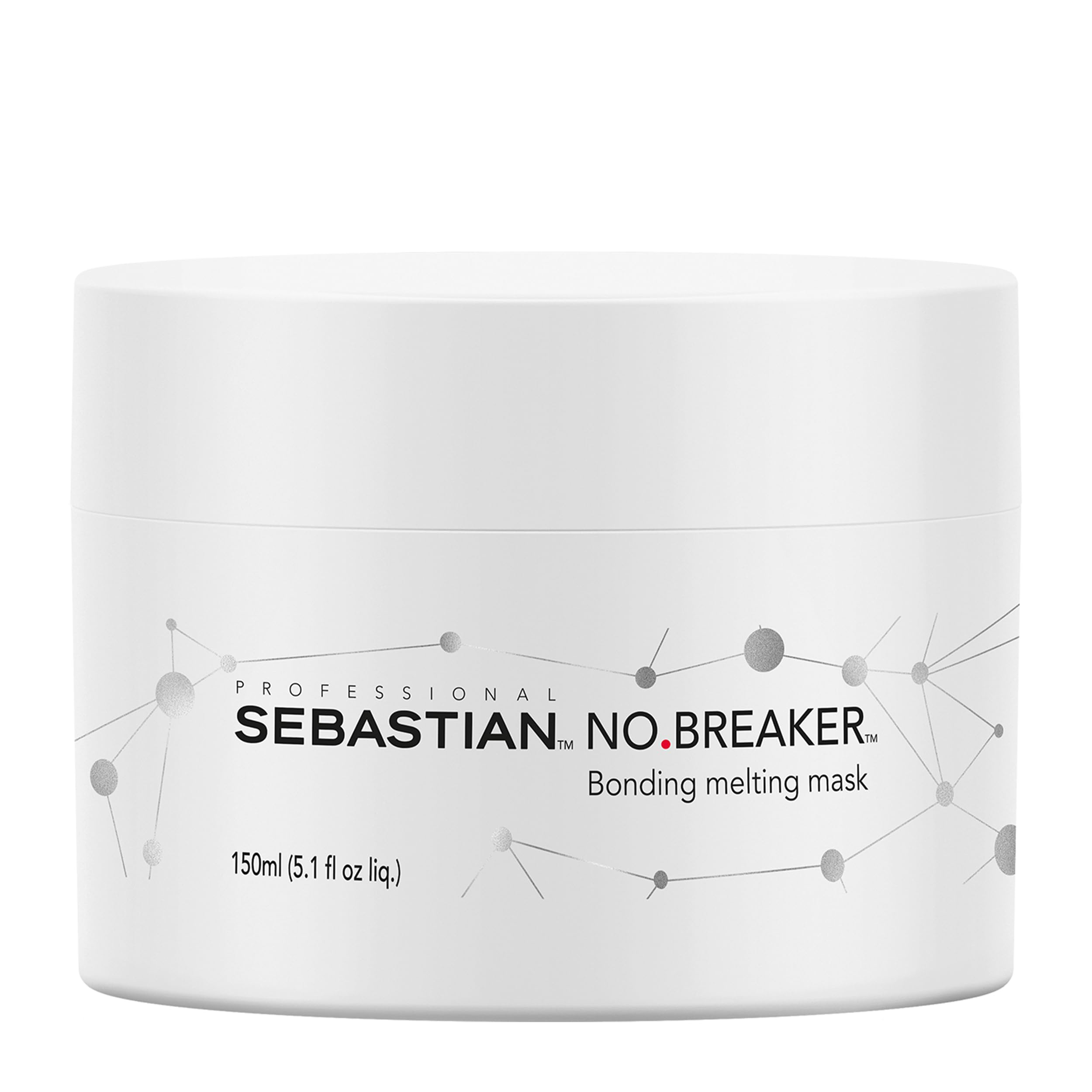 Sebastian Professional No.Breaker Maske, Behandlung für beschädigtes Haar, intensive Pflege, für weicheres und glänzenderes Haar, 150 ml