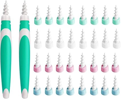 Amazon Com 2020 New Ear Wax Removal Soft Silicone Safe Q Grips Earwax Remover Upgraded Ear Wax Removal Tool For Adults Kids Premium Q Grips Earwax Remover With 32 Replacement